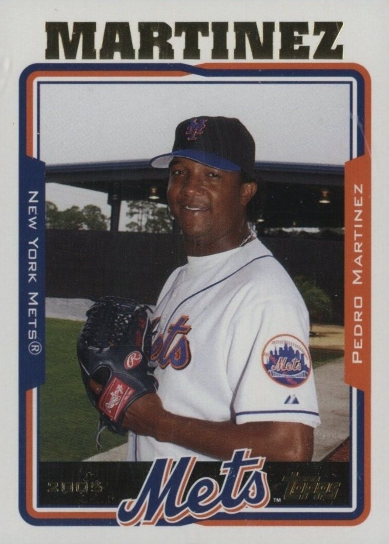 2005 Topps  Pedro Martinez #575 Baseball Card