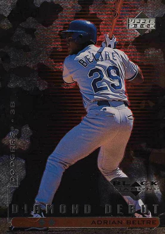 1999 Upper Deck Black Diamond Adrian Beltre #105 Baseball Card