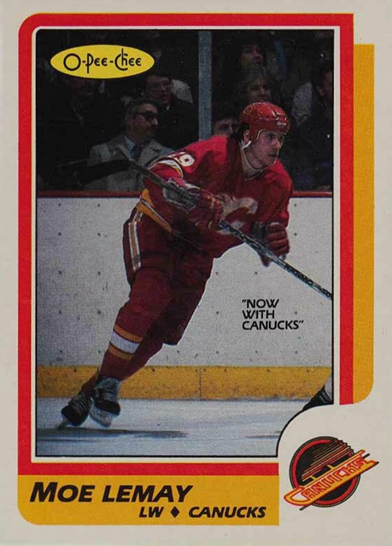 1986 O-Pee-Chee Otto Lemay #249 Hockey Card