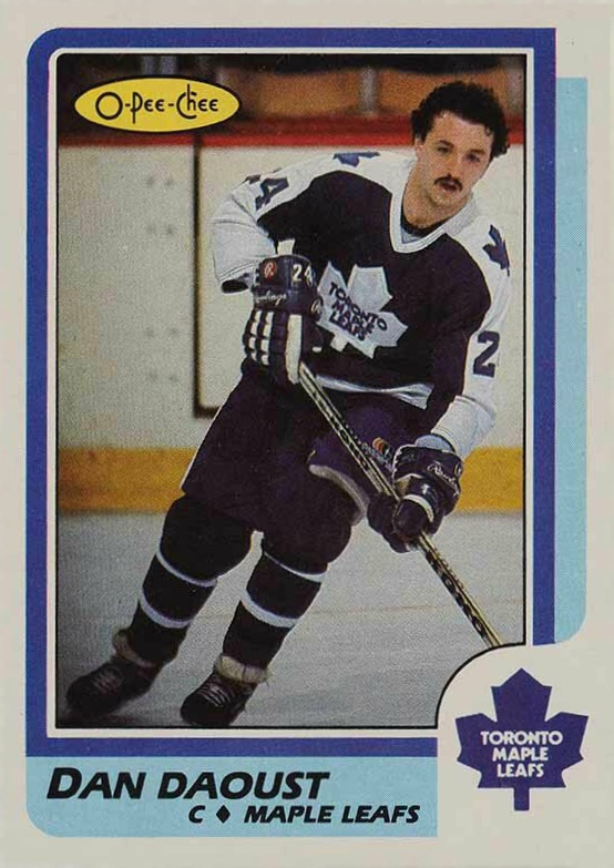 1986 O-Pee-Chee Dan Daoust #241 Hockey Card