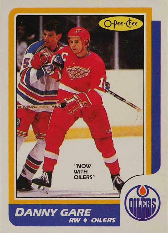 1986 O-Pee-Chee Danny Gare #69 Hockey Card