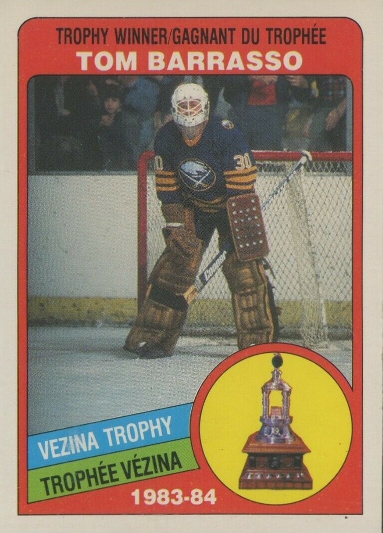 1984 O-Pee-Chee Tom Barrasso #379 Hockey Card
