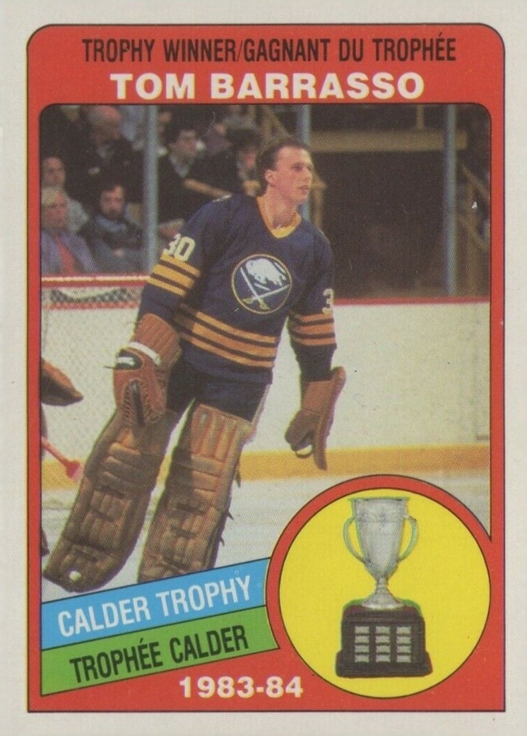 1984 O-Pee-Chee Tom Barrasso #375 Hockey Card