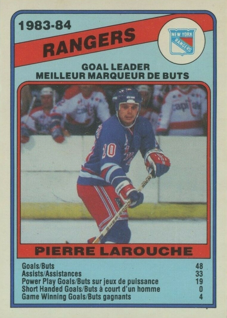 1984 O-Pee-Chee Pierre LaRouche #363 Hockey Card