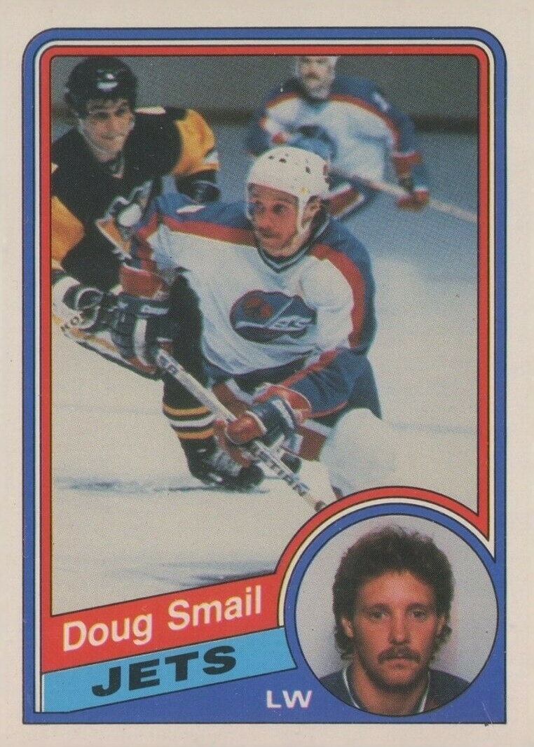 1984 O-Pee-Chee Doug Smail #346 Hockey Card