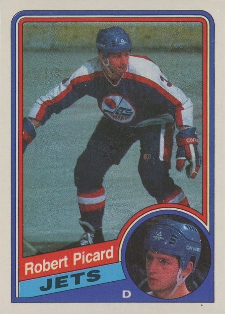 1984 O-Pee-Chee Robert Picard #345 Hockey Card