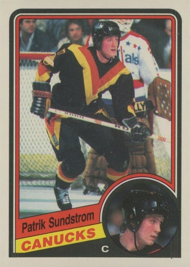 1984 O-Pee-Chee Patrik Sundstrom #331 Hockey Card