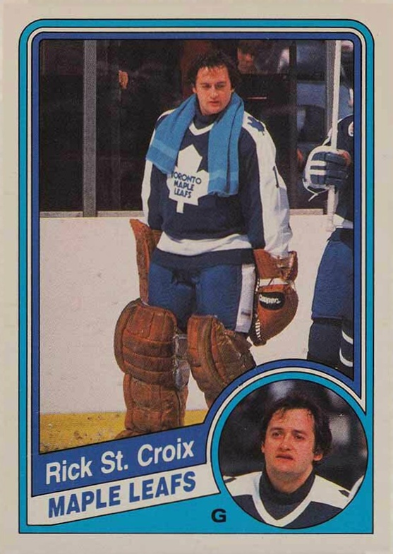 1984 O-Pee-Chee Rick St. Croix #310 Hockey Card