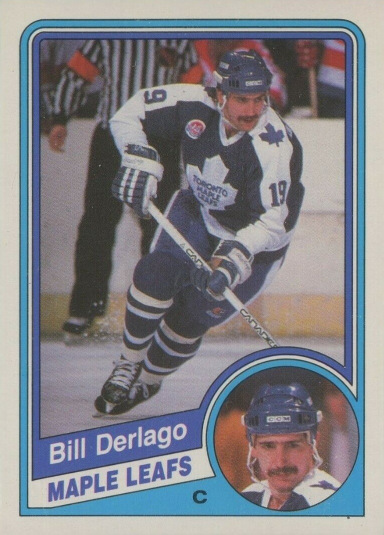 1984 O-Pee-Chee Bill Derlago #300 Hockey Card
