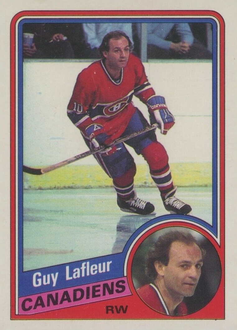 1984 O-Pee-Chee Guy LaFleur #264 Hockey Card