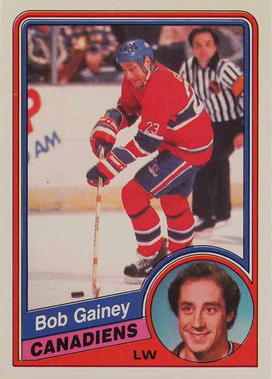 1984 O-Pee-Chee Bob Gainey #261 Hockey Card