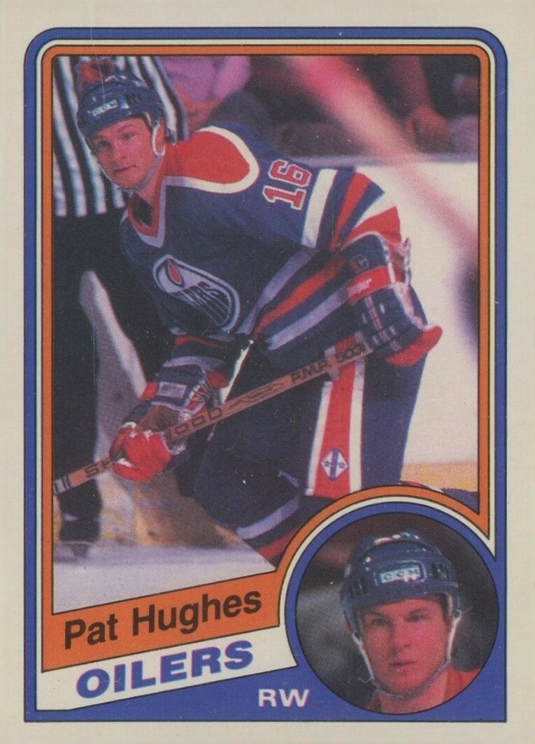 1984 O-Pee-Chee Pat Hughes #245 Hockey Card
