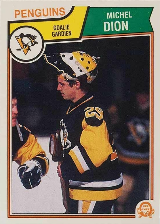 1983 O-Pee-Chee Michel Dion #279 Hockey Card