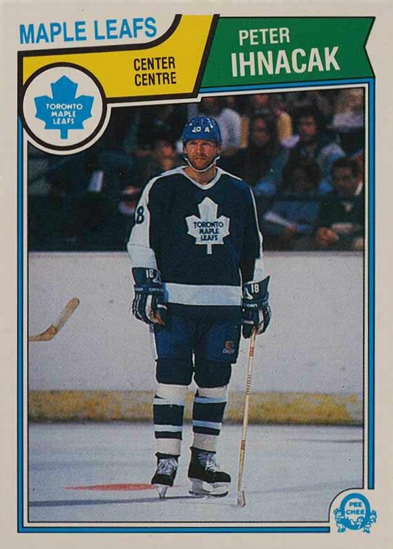 1983 O-Pee-Chee Peter Inhacak #334 Hockey Card