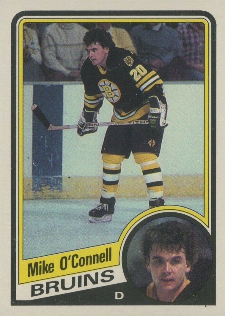 1984 O-Pee-Chee Mike O'Connell #12 Hockey Card