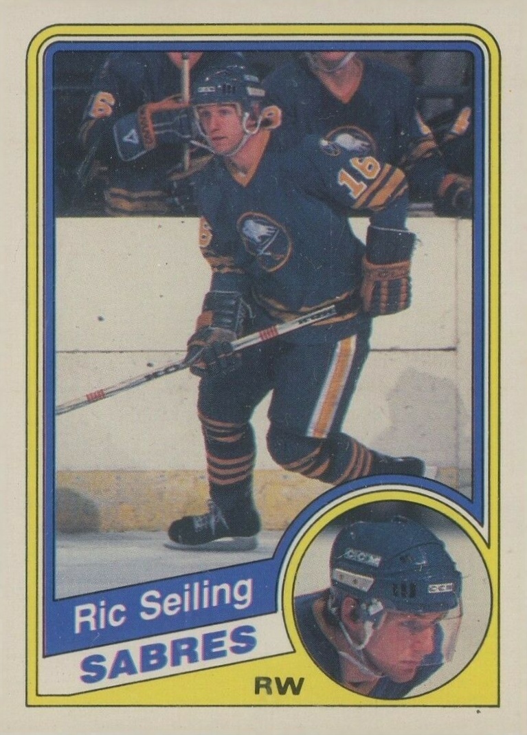 1984 O-Pee-Chee Ric Seiling #31 Hockey Card