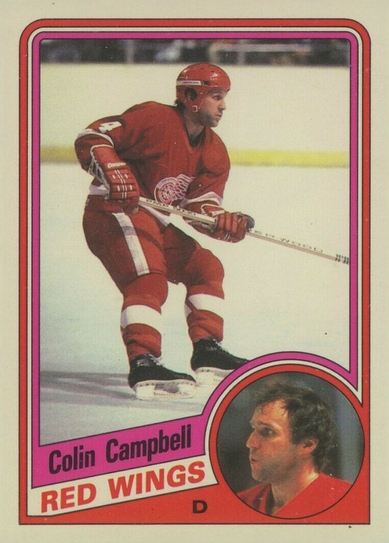 1984 O-Pee-Chee Colin Campbell #51 Hockey Card