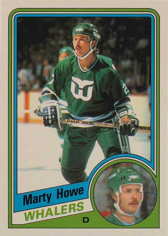 1984 O-Pee-Chee Marty Howe #71 Hockey Card