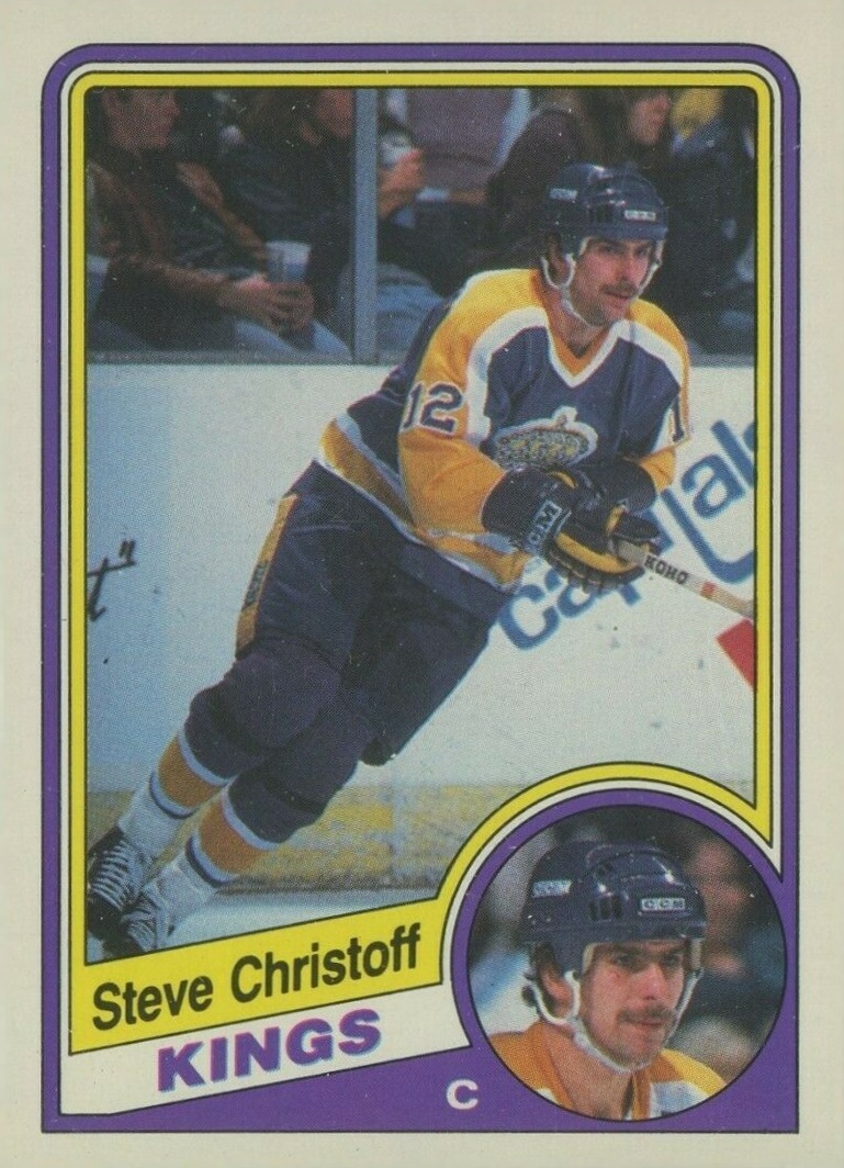 1984 O-Pee-Chee Steve Christoff #81 Hockey Card