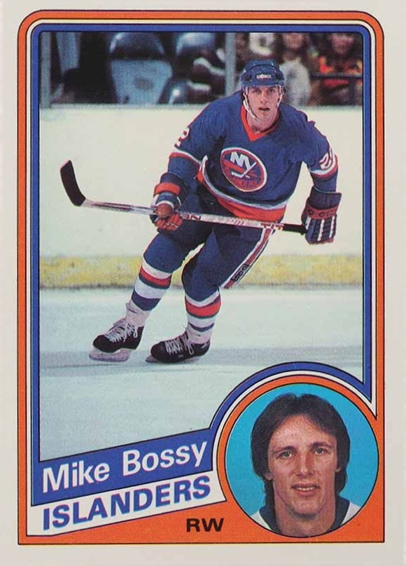 1984 O-Pee-Chee Mike Bossy #122 Hockey Card