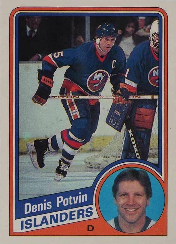 Lot - Denis Potvin NY Islanders Vintage Salesman's Sample Hockey