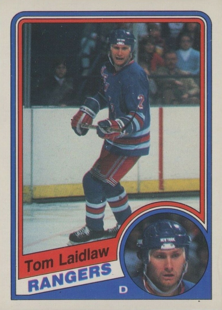 1984 O-Pee-Chee Tom Laidlaw #144 Hockey Card