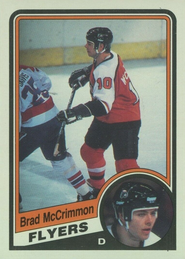 1984 O-Pee-Chee Brad McCrimmon #164 Hockey Card