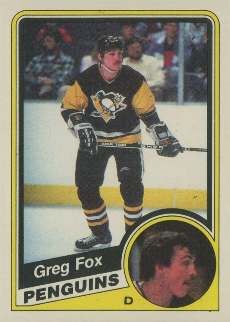 1984 O-Pee-Chee Greg Fox #175 Hockey Card