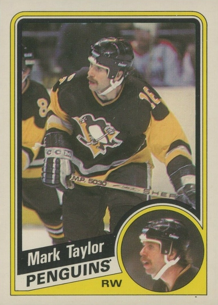 1984 O-Pee-Chee Mark Taylor #180 Hockey Card