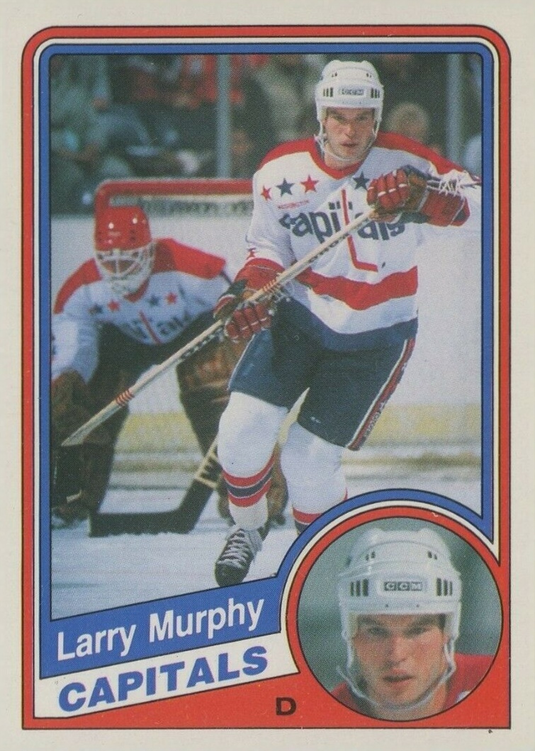 1984 O-Pee-Chee Larry Murphy #204 Hockey Card