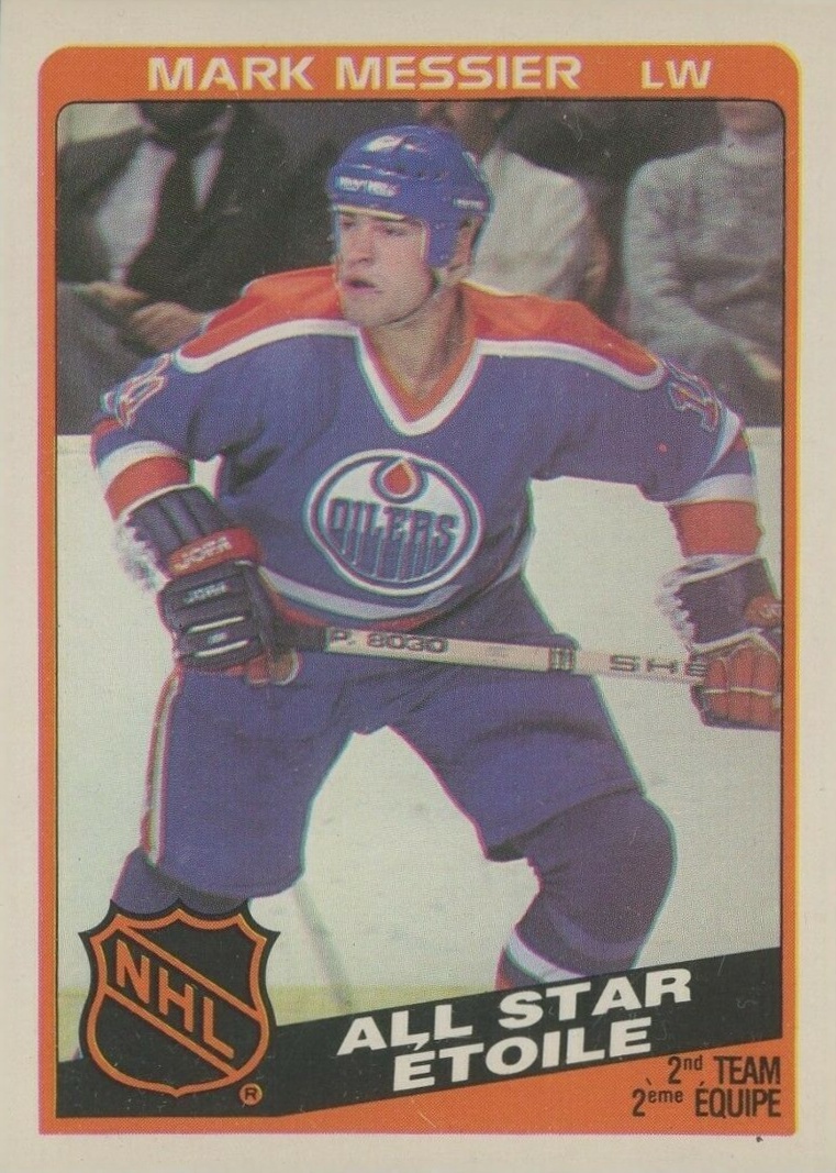 1984 O-Pee-Chee Mark Messier #213 Hockey Card