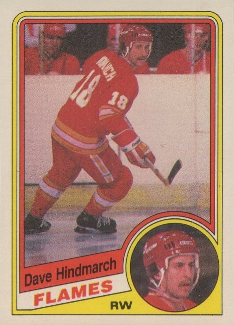 1984 O-Pee-Chee Dave Hindmarch #224 Hockey Card