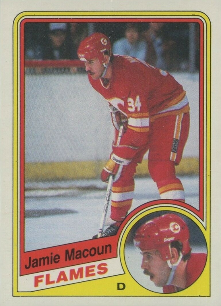 1984 O-Pee-Chee Jamie Macoun #230 Hockey Card