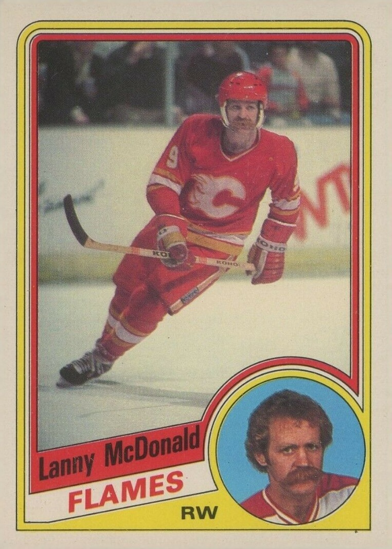 1979-80 Lanny McDonald O-Pee-Chee hockey card - #153 - Toronto