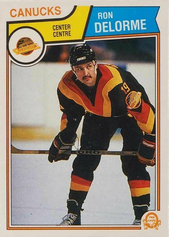 1983 O-Pee-Chee Ron Delorme #348 Hockey Card