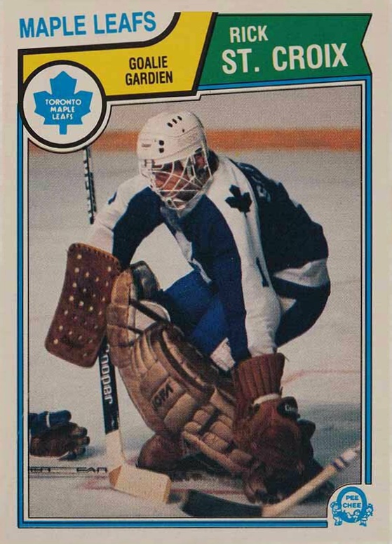1983 O-Pee-Chee Rick St. Croix #340 Hockey Card