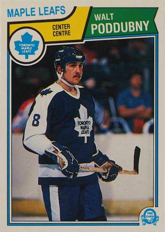 1983 O-Pee-Chee Walt Poddubny #339 Hockey Card