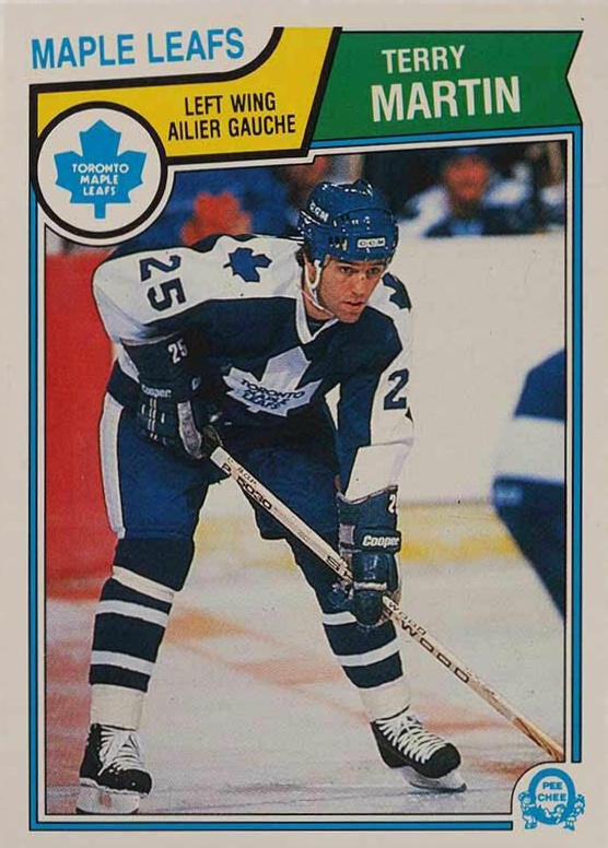 1983 O-Pee-Chee Terry Martin #336 Hockey Card