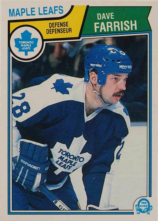 1983 O-Pee-Chee Dave Farrish #329 Hockey Card
