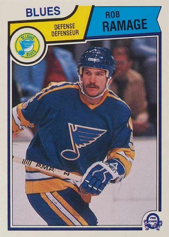 1983 O-Pee-Chee Rob Ramage #319 Hockey Card