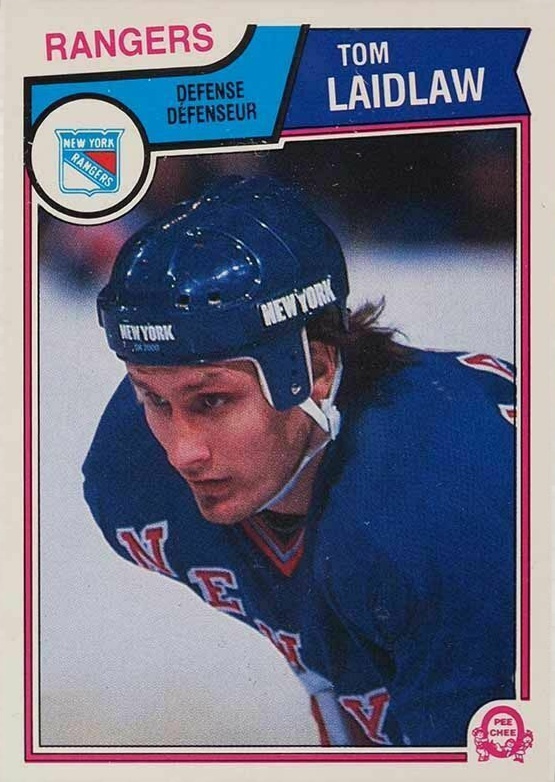 1983 O-Pee-Chee Tom Laidlaw #247 Hockey Card