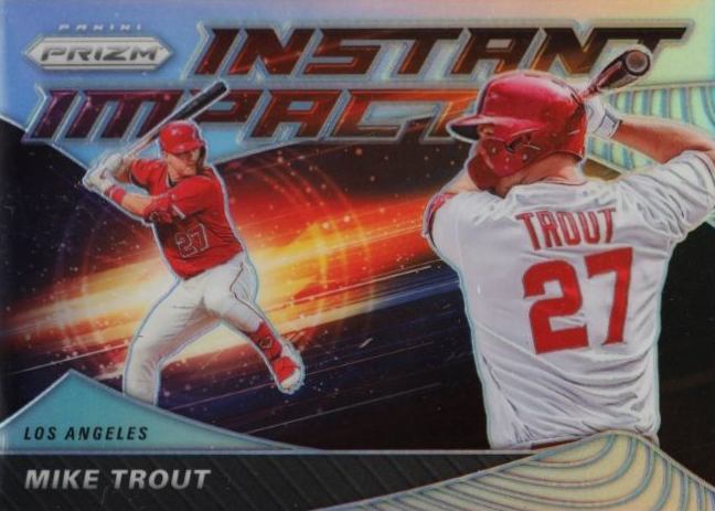 2020 Panini Prizm Instant Impact Mike Trout #II4 Baseball Card