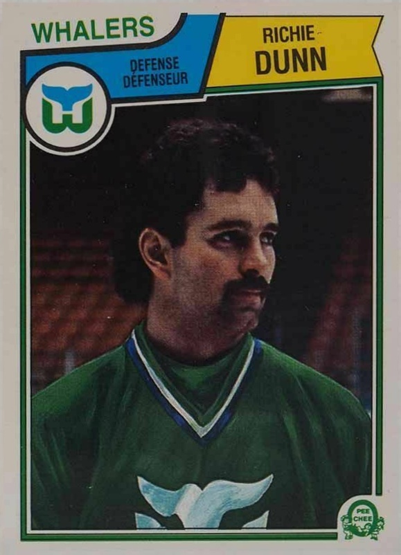 1983 O-Pee-Chee Richie Dunn #137 Hockey Card