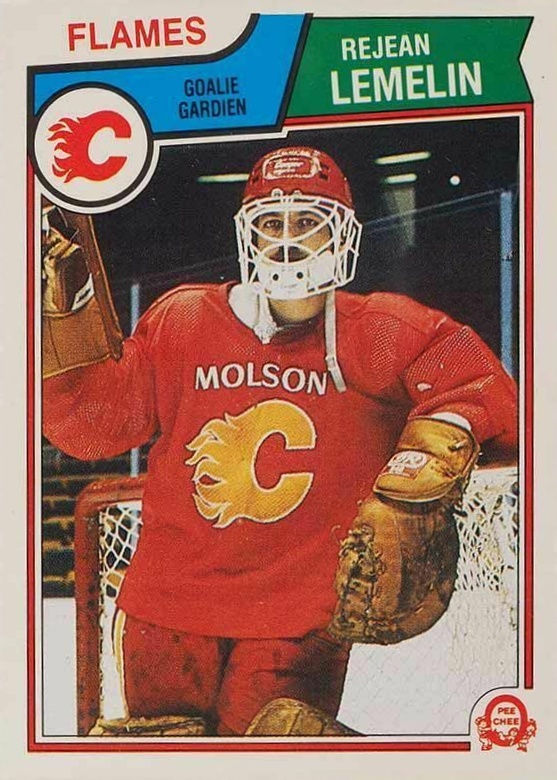 1983 O-Pee-Chee Rejean Lemelin #86 Hockey Card