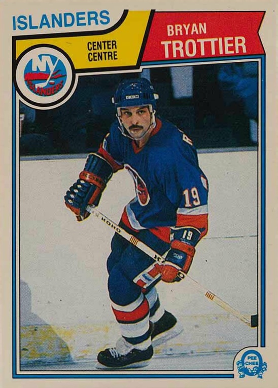 1983 O-Pee-Chee Bryan Trottier #21 Hockey Card
