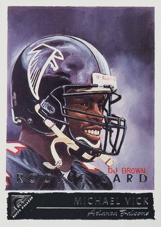 2001 Topps Gallery Michael Vick #101 Football Card
