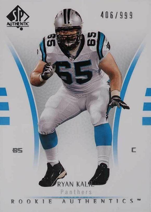 2007 SP Authentic Ryan Kalil #180 Football Card