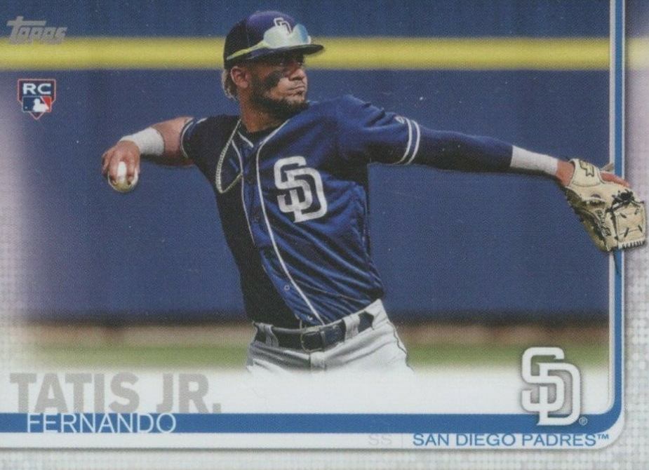 2019 Topps Mini Fernando Tatis Jr. #410 Baseball Card