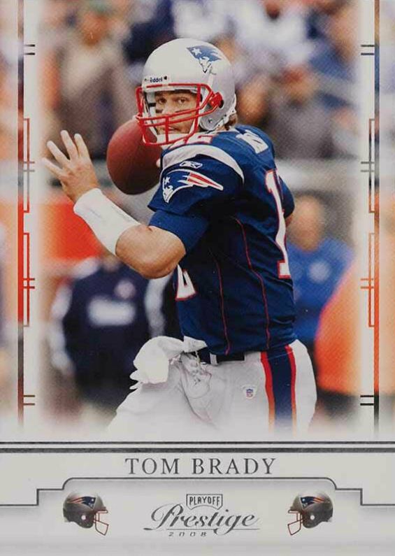 2008 Playoff Prestige Tom Brady #56 Football Card