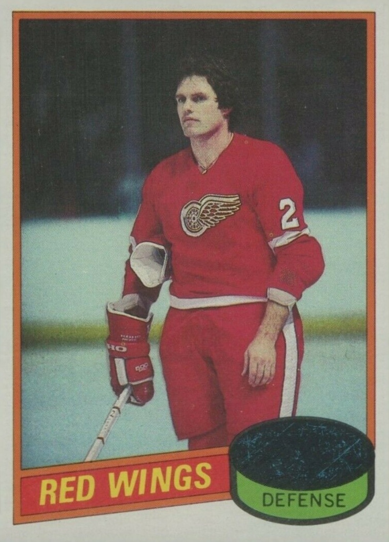 1980 Topps Barry Long #258 Hockey Card